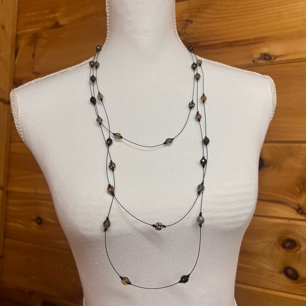 Chicos Elegant NWT Beaded Necklace